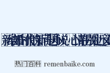 新结婚时代的新问题小说：心情在别处近义词是什么意思的图片